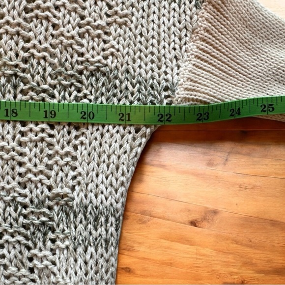 FREE PEOPLE Slubby Striped Pullover Sweater – Sea Mist – Size S - Picture 12 of 16